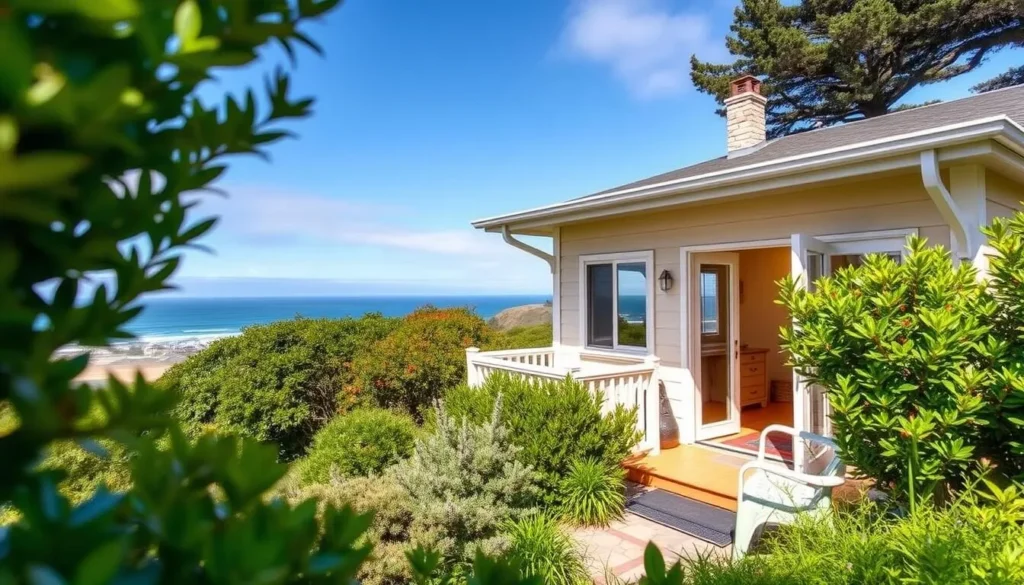 Image of a cozy vacation rental cottage in Yachats