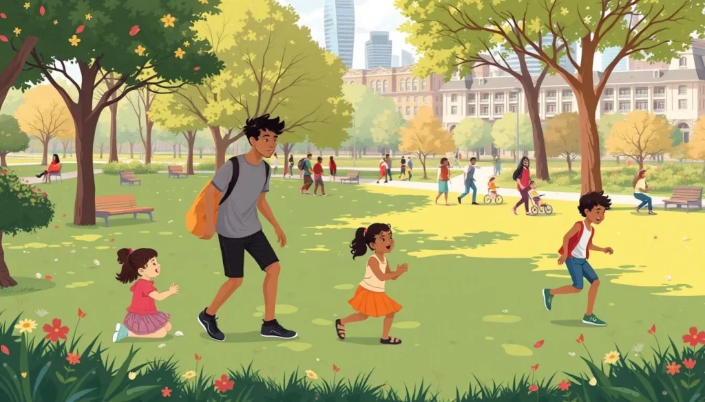 Image of a family enjoying activities in Hamilton