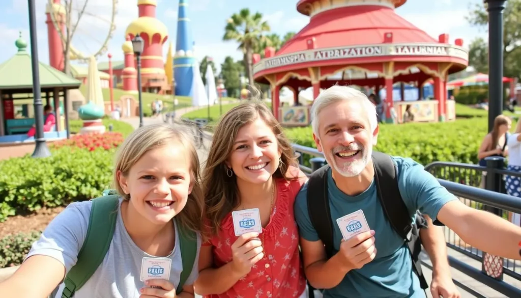 Image of a family enjoying attractions with the Coastal Mississippi Attractions Pass