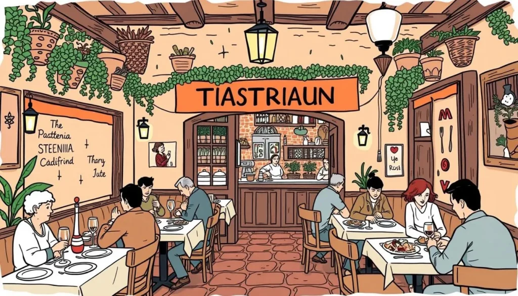 Image of a family-run trattoria in Seregno
