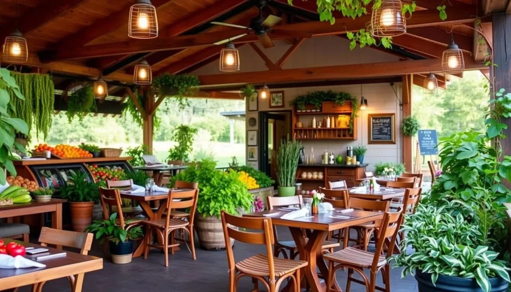 Image of a farm-to-table restaurant in Saint Charles