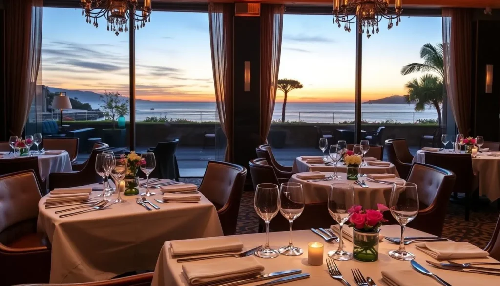 Image of a fine dining restaurant in Santa Barbara