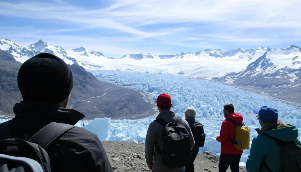 Image of a guided glacier tour near Weisshorn, Switzerland