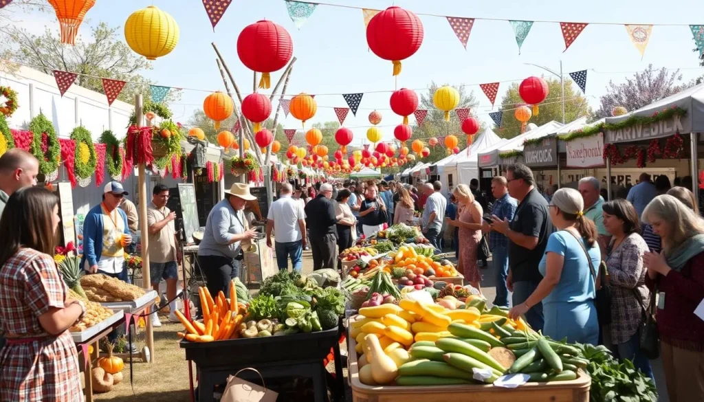 Image of a harvest festival or holiday celebration in Bakersfield