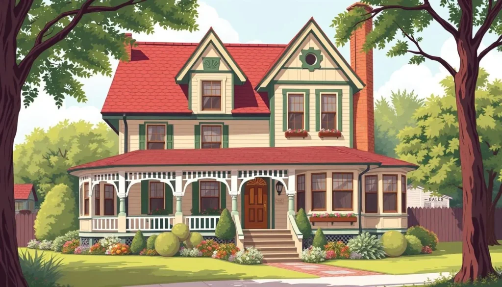 Image of a historic bed and breakfast in Lincoln