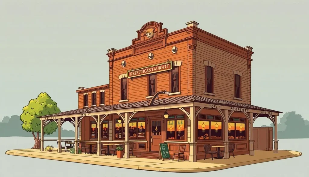 Image of a historic restaurant in Jefferson County