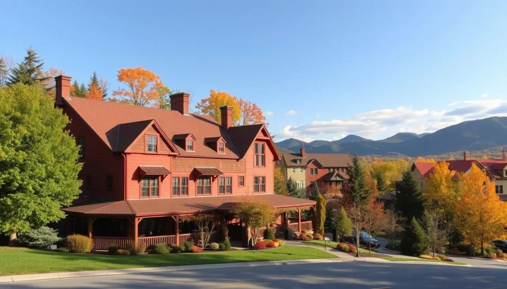 Image of a hotel in Lincoln, New Hampshire