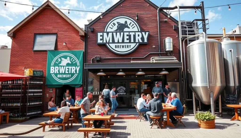Image of a local Edmonton craft brewery