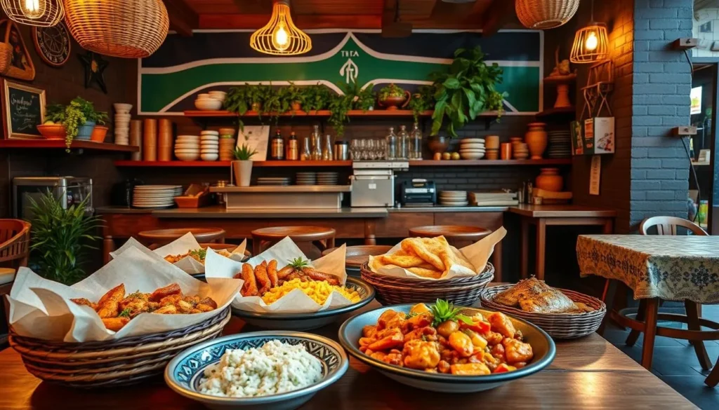 Image of a local restaurant serving traditional South African cuisine