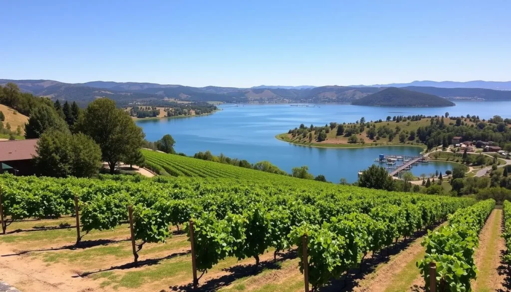 Image of a local winery near Pine Flat Lake