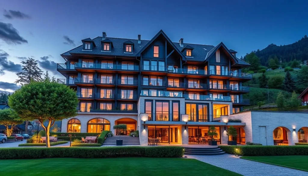 Image of a luxurious hotel in Aargau