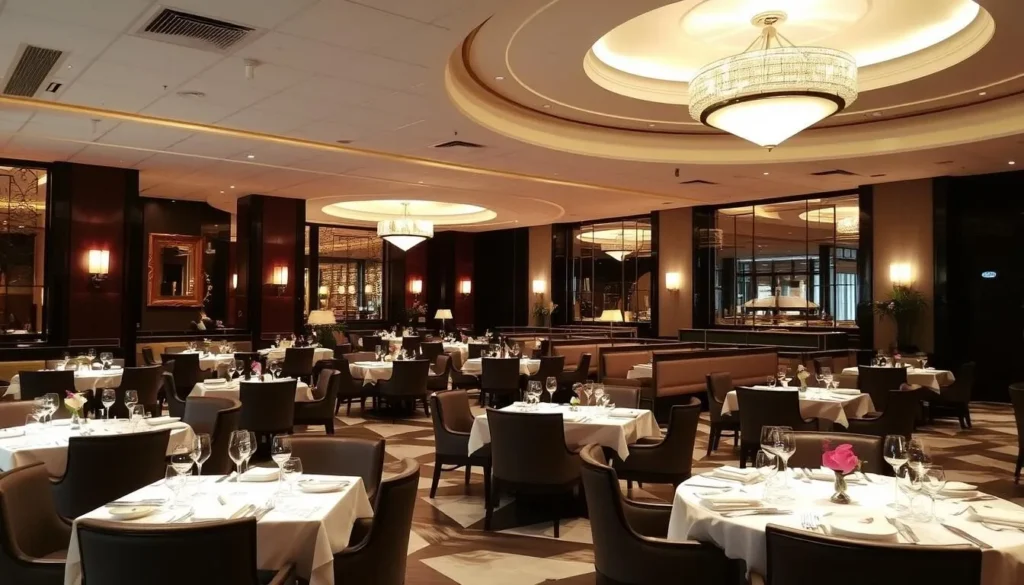 Image of a luxurious restaurant in Ortigas Center