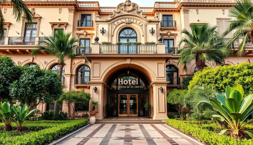 Image of a luxury hotel in Saltillo