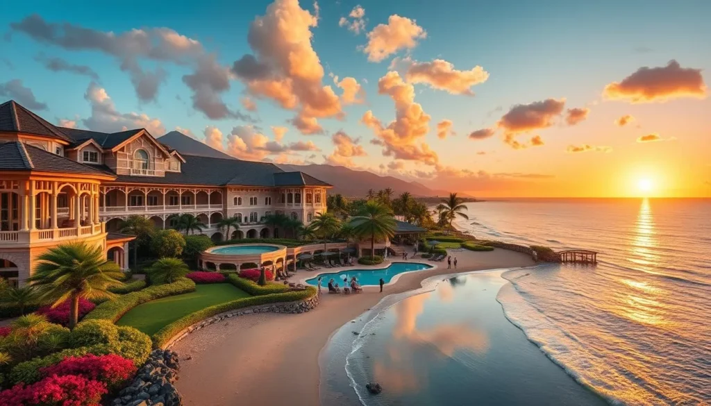 Image of a luxury resort at Ka'anapali Beach