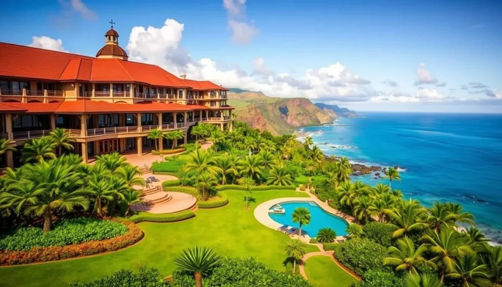 Image of a luxury resort on the North Shore of Kauai