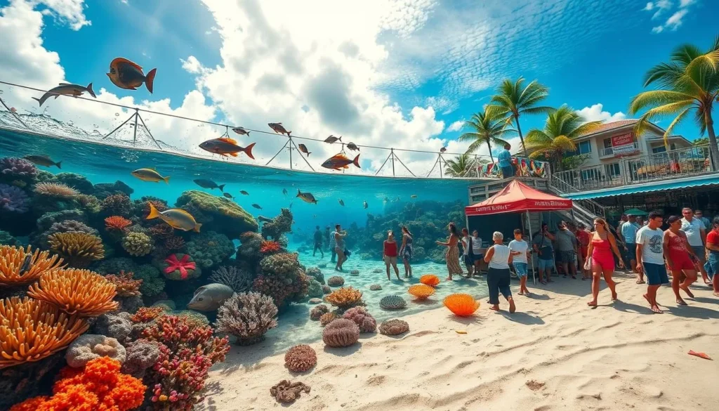 Image of a marine life celebration on the Big Island