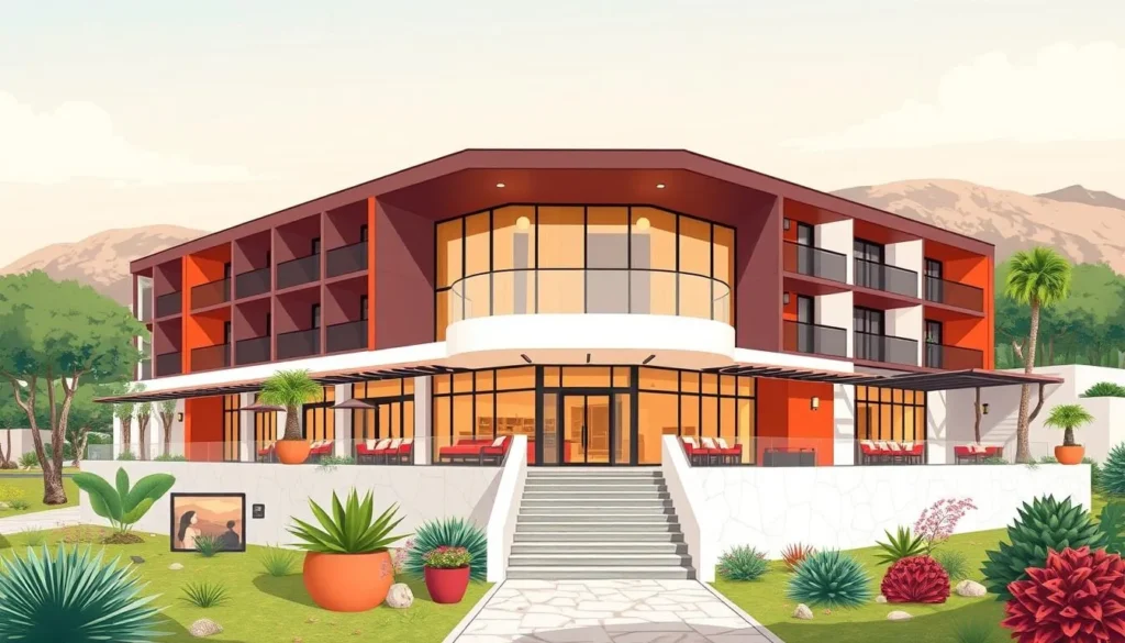 Image of a modern hotel in Ciudad Valles