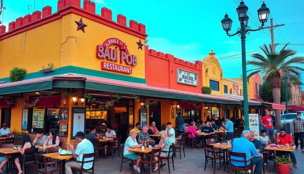 Image of a popular restaurant in Hermosillo