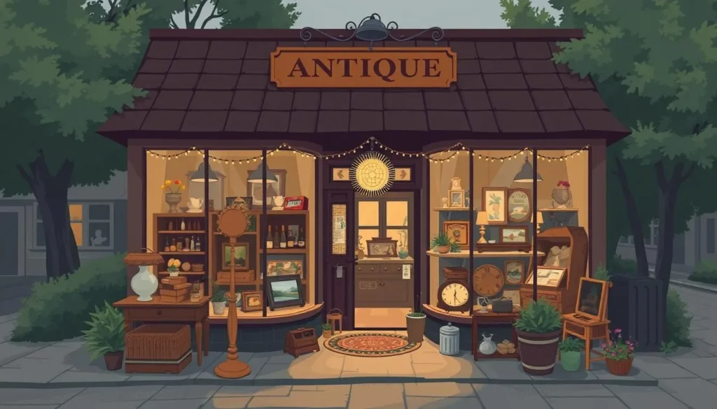 Image of a quaint antique shop in Jefferson County, Missouri