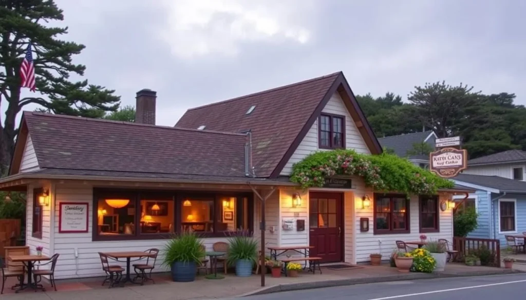 Image of a restaurant in Mendocino