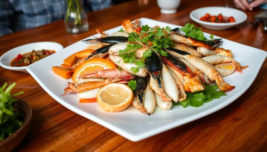 Image of a seafood dish in Hai Phong