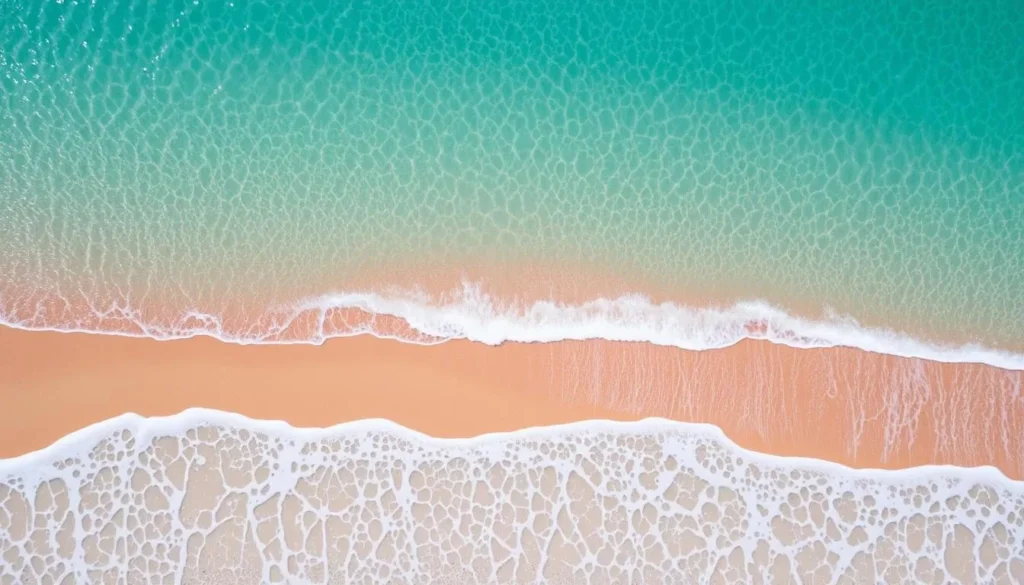 Image of a serene Tunisian beach with crystal-clear waters and sandy shores.