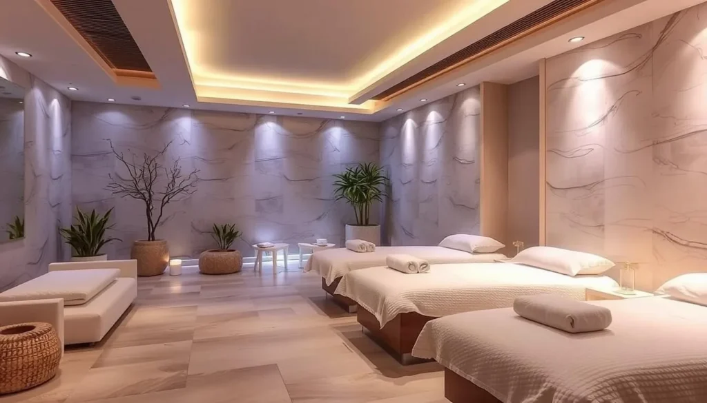 Image of a serene spa environment in Manchester, NH