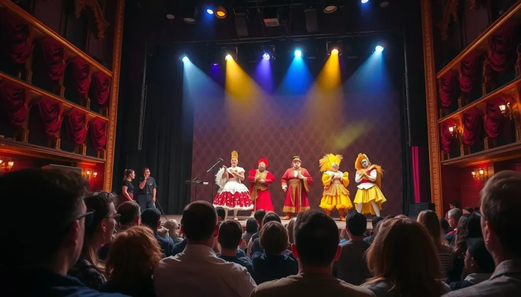 Image of a theater performance in Toronto