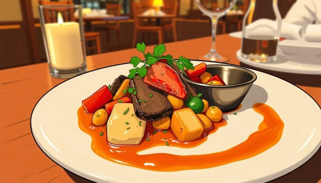 Image of a traditional Basque dish served at Northrup's
