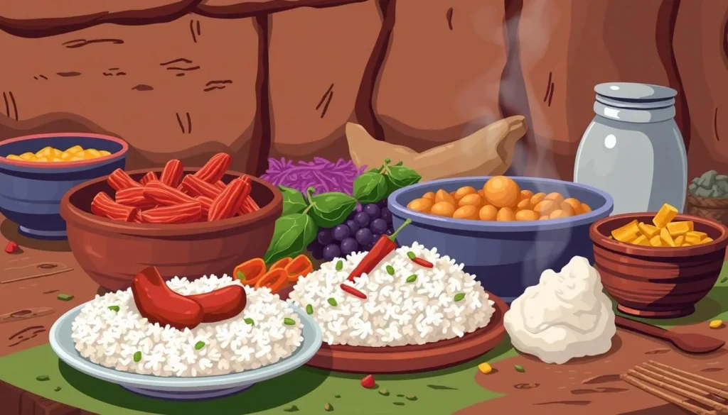 Image of a traditional Mozambican dish