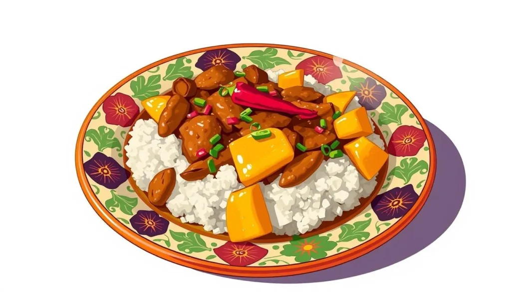 Image of a traditional Mozambican dish