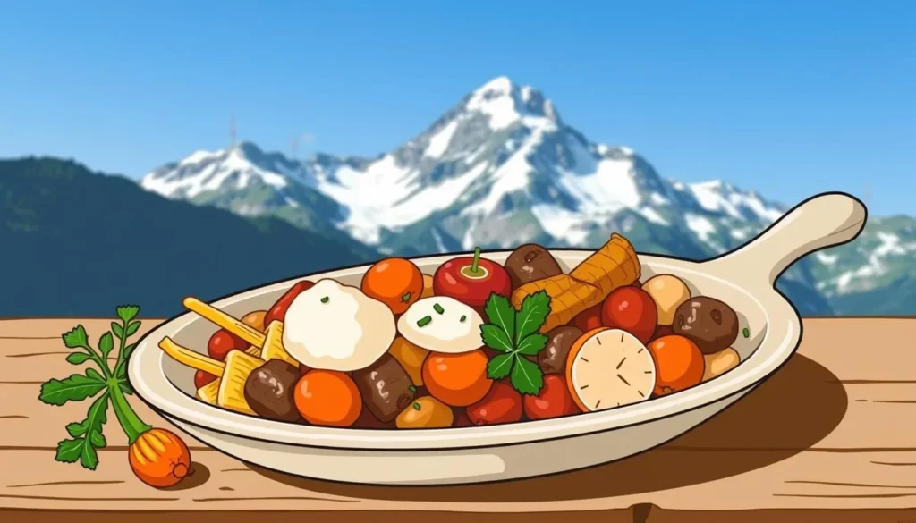 Image of a traditional Valais dish