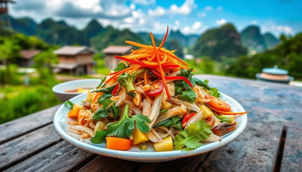 Image of a traditional Vietnamese dish in Phong Nha