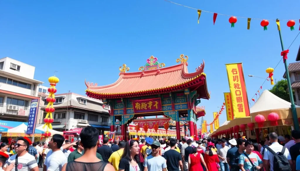 Image of a vibrant festival in New Taipei City