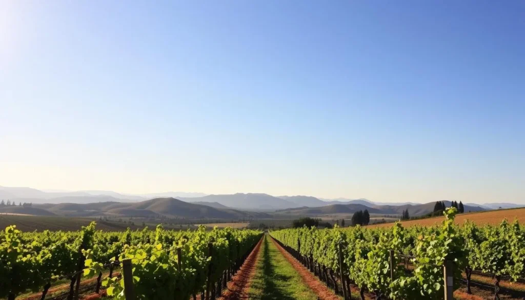 Image of a vineyard in Edna Valley