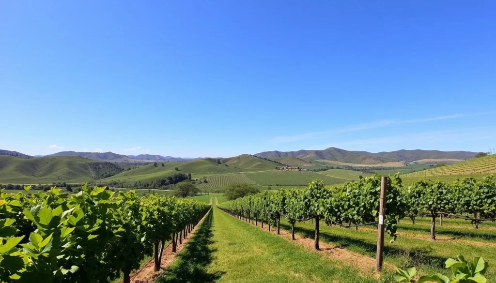 Image of a vineyard in Queretaro