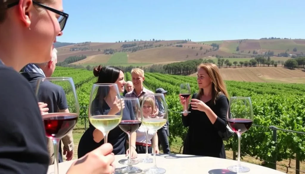 Image of a wine tasting tour in Adelaide