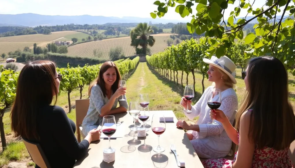 Image of a wine tasting tour in Sion's vineyards