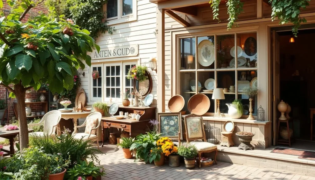 Image of an antique shop in Kimmswick