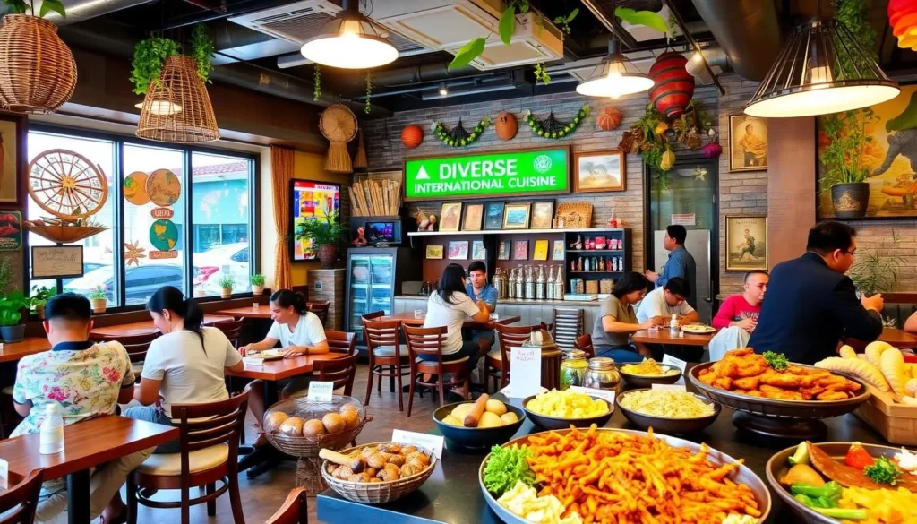 Image of an international cuisine restaurant in Mandaluyong