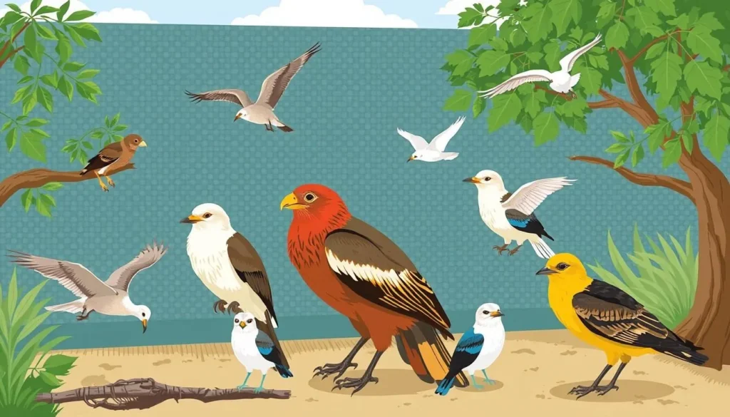 Image of birds being rehabilitated at the Marathon Wild Bird Center