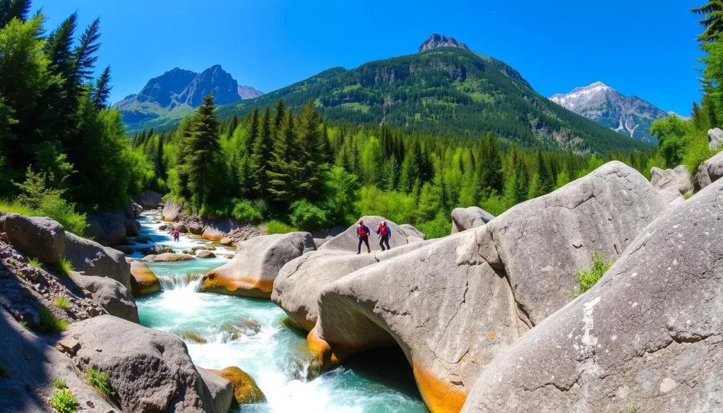 Image of canyoning in Interlaken
