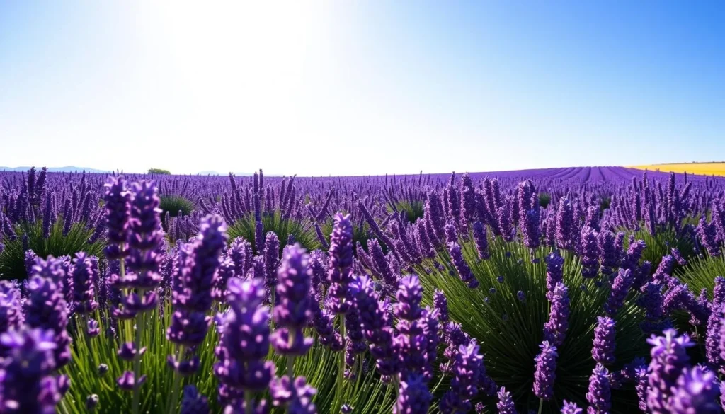 Image of lavender fields in Provence during summer
