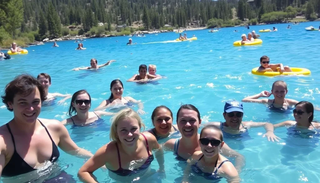 Image of people enjoying water activities at Black Butte Lake