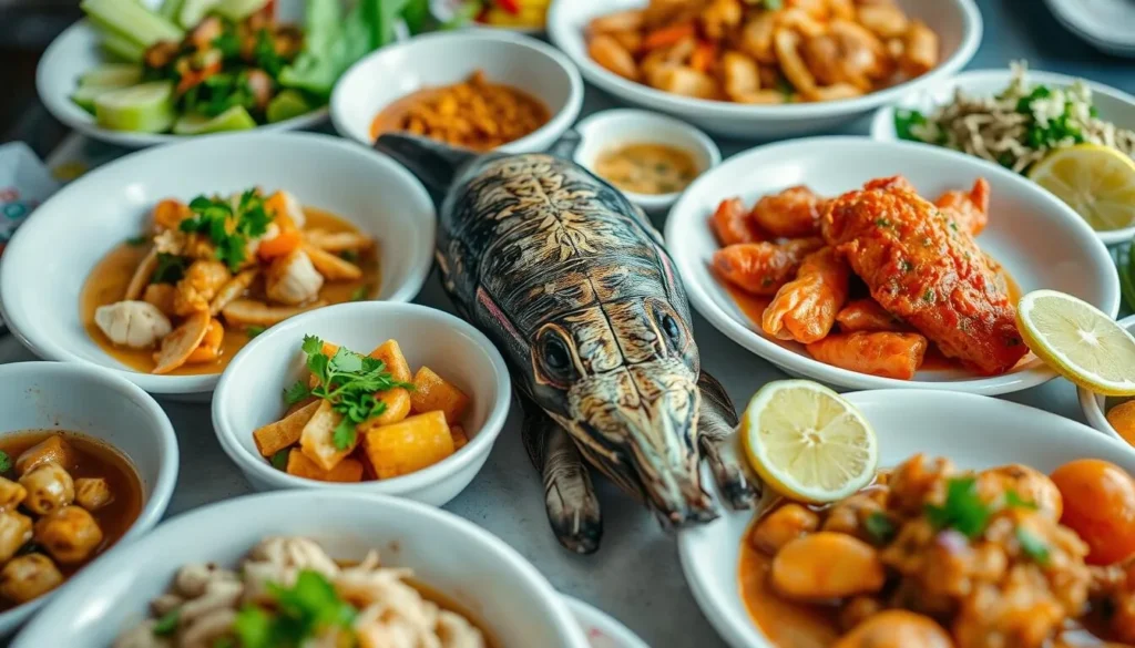 Image of seafood dishes in Chon Buri