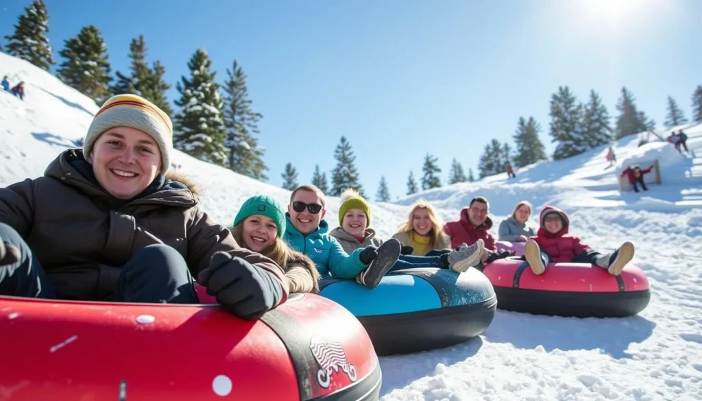 Image of snow tubing at Big Bear Snow Play