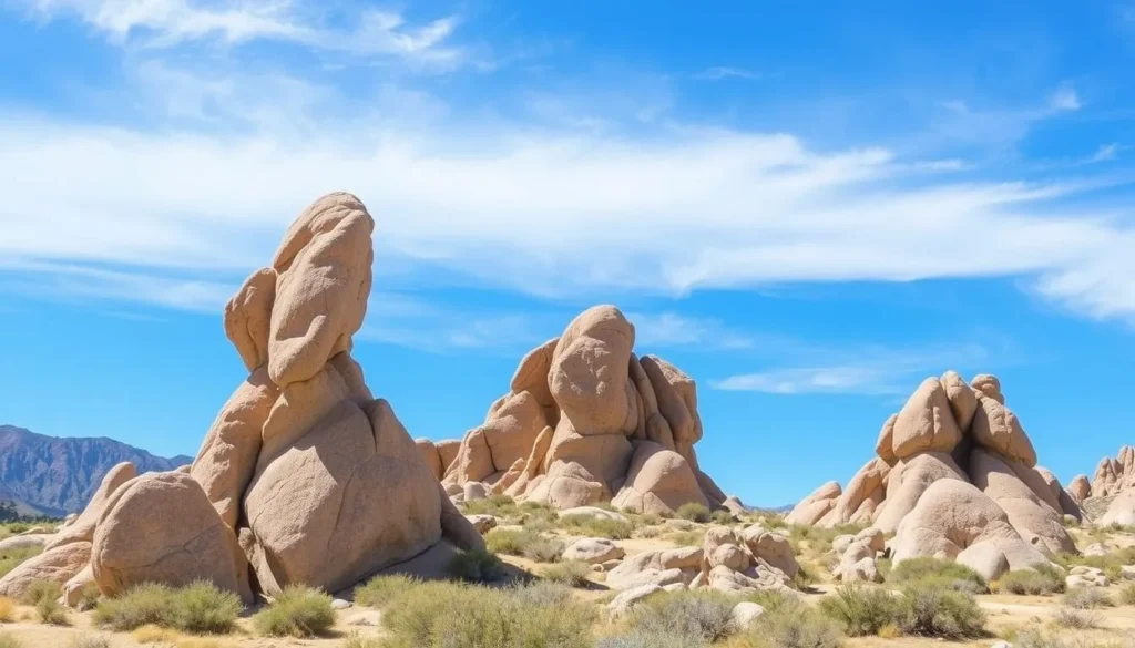 Image of the Alabama Hills with its distinctive rock formations