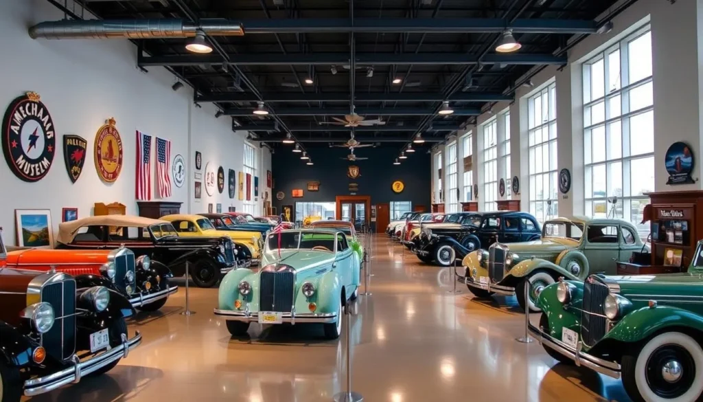 Image of the America's Packard Museum showroom