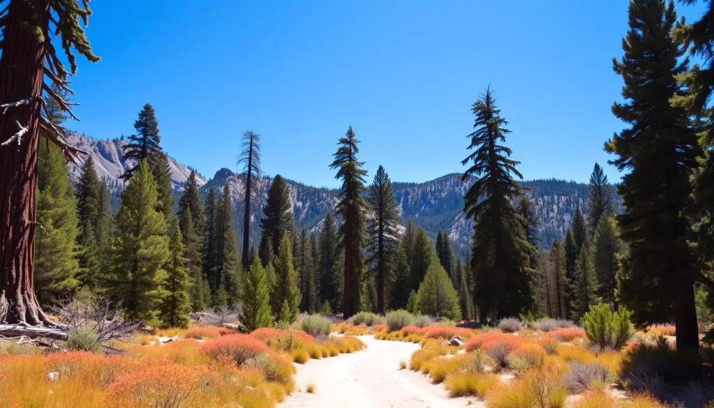 Image of the Congress Trail in Sequoia National Park