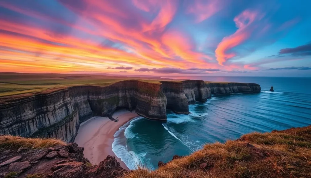 Image of the Copper Coast with its dramatic cliffs and beautiful beaches